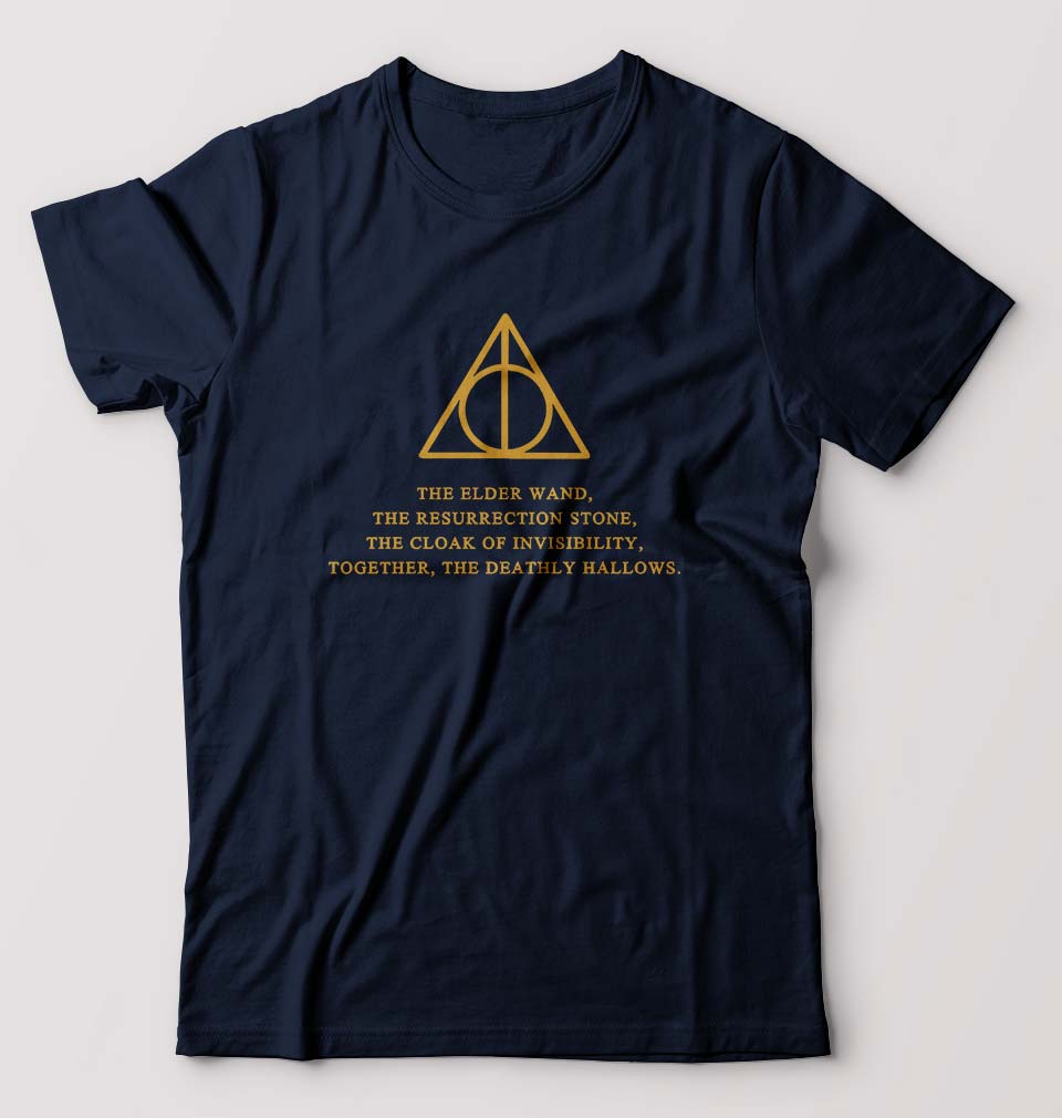 Harry Potter T-Shirt for Men-Navy Blue-Ektarfa.online
