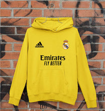 Load image into Gallery viewer, Real Madrid 2021-22 Unisex Hoodie for Men/Women-S(40 Inches)-Mustard Yellow-Ektarfa.online
