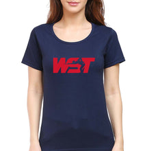 Load image into Gallery viewer, World Snooker (WST) T-Shirt for Women-Navy Blue-Ektarfa.online
