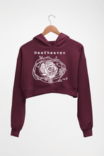 Load image into Gallery viewer, Deafheaven Crop HOODIE FOR WOMEN-Maroon-Ektarfa.online
