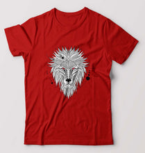 Load image into Gallery viewer, Lion T-Shirt for Men-Red-Ektarfa.online
