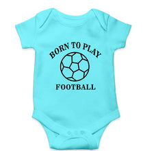 Load image into Gallery viewer, Play Football Kids Romper For Baby Boy/Girl-Sky Blue-Ektarfa.online
