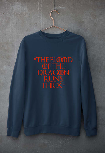House of the Dragon (GOT) Unisex Sweatshirt for Men/Women-Navy Blue-Ektarfa.online