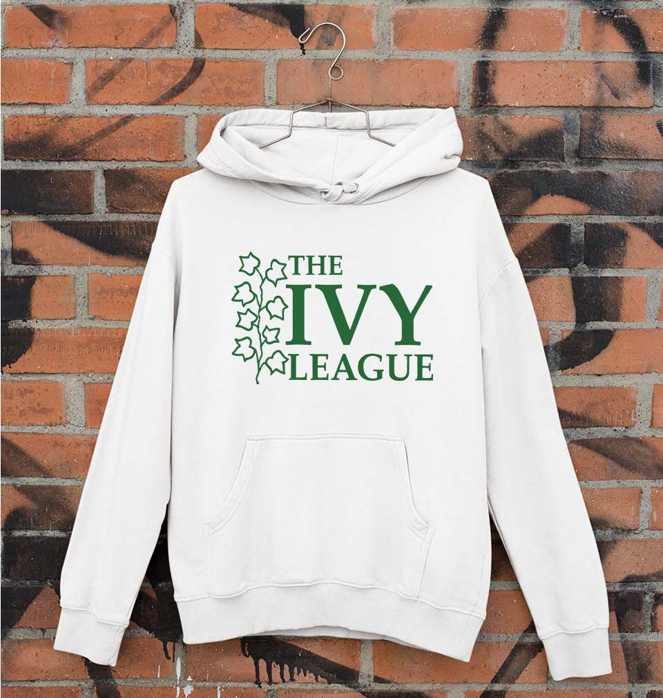 Ivy League Unisex Hoodie for Men/Women-White-Ektarfa.online