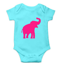 Load image into Gallery viewer, Pink Elephant Kids Romper For Baby Boy/Girl-Sky Blue-Ektarfa.online
