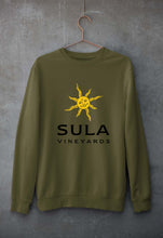 Load image into Gallery viewer, sula-vineyards Unisex Sweatshirt for Men/Women-Olive Green-Ektarfa.online
