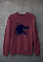 Load image into Gallery viewer, Wolf Unisex Sweatshirt for Men/Women-Maroon-Ektarfa.online
