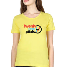 Load image into Gallery viewer, Twenty one pilots T-Shirt for Women-Yellow-Ektarfa.online
