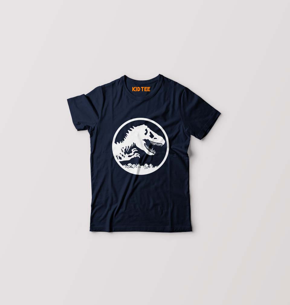 Jurassic World Kids T-Shirt for Boy/Girl-Black-Ektarfa.online