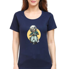 Load image into Gallery viewer, Skull T-Shirt for Women-Navy Blue-Ektarfa.online
