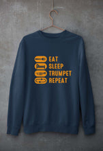 Load image into Gallery viewer, Trumpet Unisex Sweatshirt for Men/Women-Navy blue-Ektarfa.online

