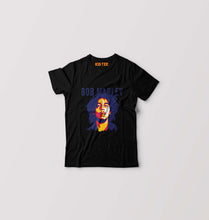 Load image into Gallery viewer, Bob Marley Kids T-Shirt for Boy/Girl-Black-Ektarfa.online
