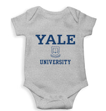 Load image into Gallery viewer, Yale University Kids Romper Kids Romper For Baby Boy/Girl-0-5 Months(18 Inches)-Grey-Ektarfa.online
