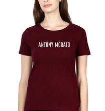 Load image into Gallery viewer, Antony Morato T-Shirt for Women-Maroon-Ektarfa.online
