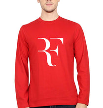 Load image into Gallery viewer, Roger Federer_RF Full Sleeves T-Shirt for Men-Red-Ektarfa.online
