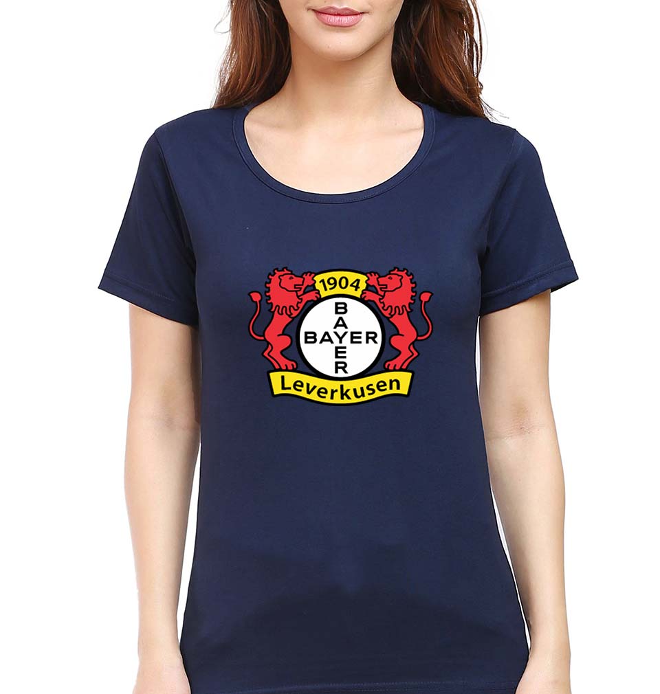 Leverkusen T-Shirt for Women-Navy Blue-Ektarfa.online