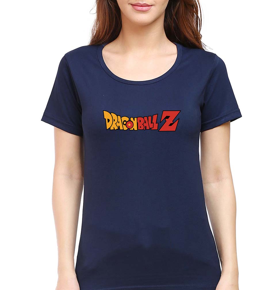 Dragon Ball Z T-Shirt for Women-Navy Blue-Ektarfa.online