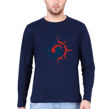 Load image into Gallery viewer, Marco Polo Full Sleeves T-Shirt for Men-Navy Blue-Ektarfa.online
