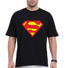 Load image into Gallery viewer, Superman Oversized T-Shirt for Men-Black-Ektarfa.online
