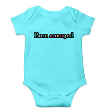 Load image into Gallery viewer, Born Annoyed Kids Romper For Baby Boy/Girl-Sky Blue-Ektarfa.online
