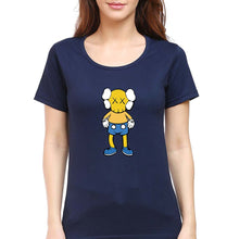 Load image into Gallery viewer, Kaws T-Shirt for Women-Navy Blue-Ektarfa.online
