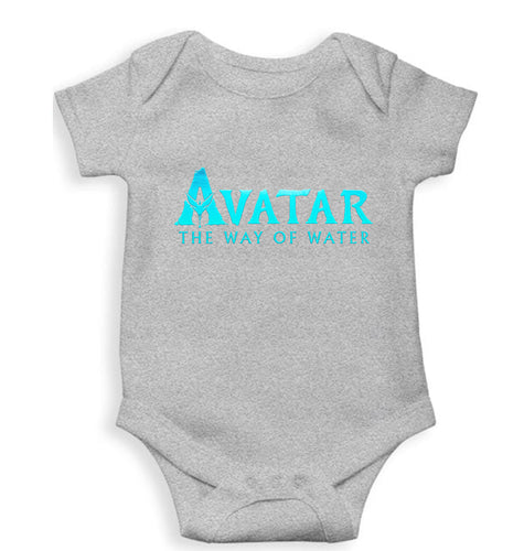 Avatar Kids Romper Kids Romper For Baby Boy/Girl-0-5 Months(18 Inches)-Grey-Ektarfa.online