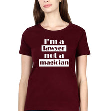 Load image into Gallery viewer, Lawyer T-Shirt for Women-Maroon-Ektarfa.online
