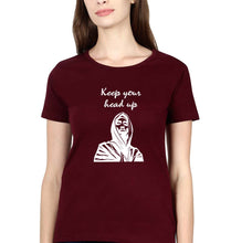 Load image into Gallery viewer, Tupac Shakur T-Shirt for Women-Maroon-Ektarfa.online
