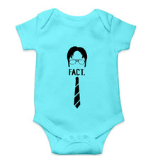 Load image into Gallery viewer, Dwight Schrute Kids Romper For Baby Boy/Girl-0-5 Months(18 Inches)-Skyblue-Ektarfa.online
