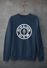 Load image into Gallery viewer, Gold&#39;s Gym Unisex Sweatshirt for Men/Women-Navy Blue-Ektarfa.online
