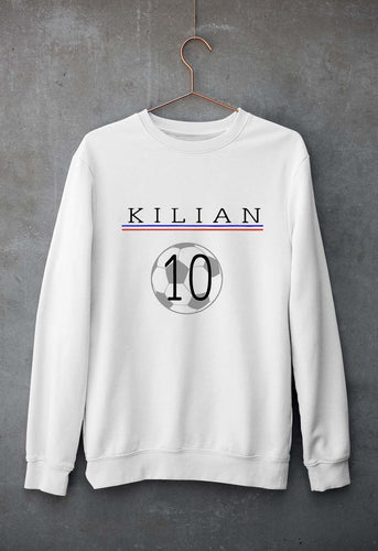 Kylian Mbappé Unisex Sweatshirt for Men/Women-White-Ektarfa.online