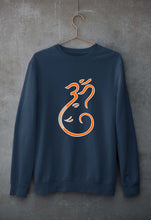 Load image into Gallery viewer, Ganpati JI(Ganesh) Unisex Sweatshirt for Men/Women-Navy Blue-Ektarfa.online
