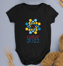 Load image into Gallery viewer, FIFA World Cup Qatar 2022 Kids Romper For Baby Boy/Girl-Black-Ektarfa.online
