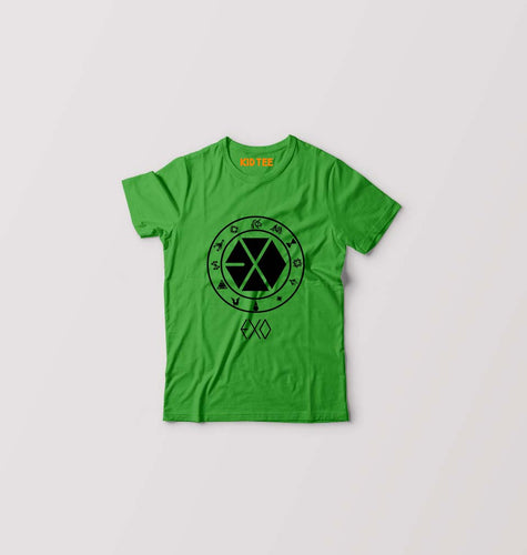 EXO Kids T-Shirt for Boy/Girl-Flag Green-Ektarfa.online