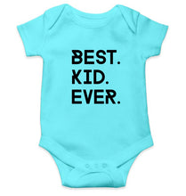 Load image into Gallery viewer, Best Kid Ever Kids Romper For Baby Boy/Girl-0-5 Months(18 Inches)-Sky Blue-Ektarfa.online
