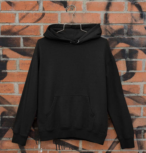 Plain Black Unisex Hoodie For Men/Women-S(40 Inches)-Ektarfa.co.in