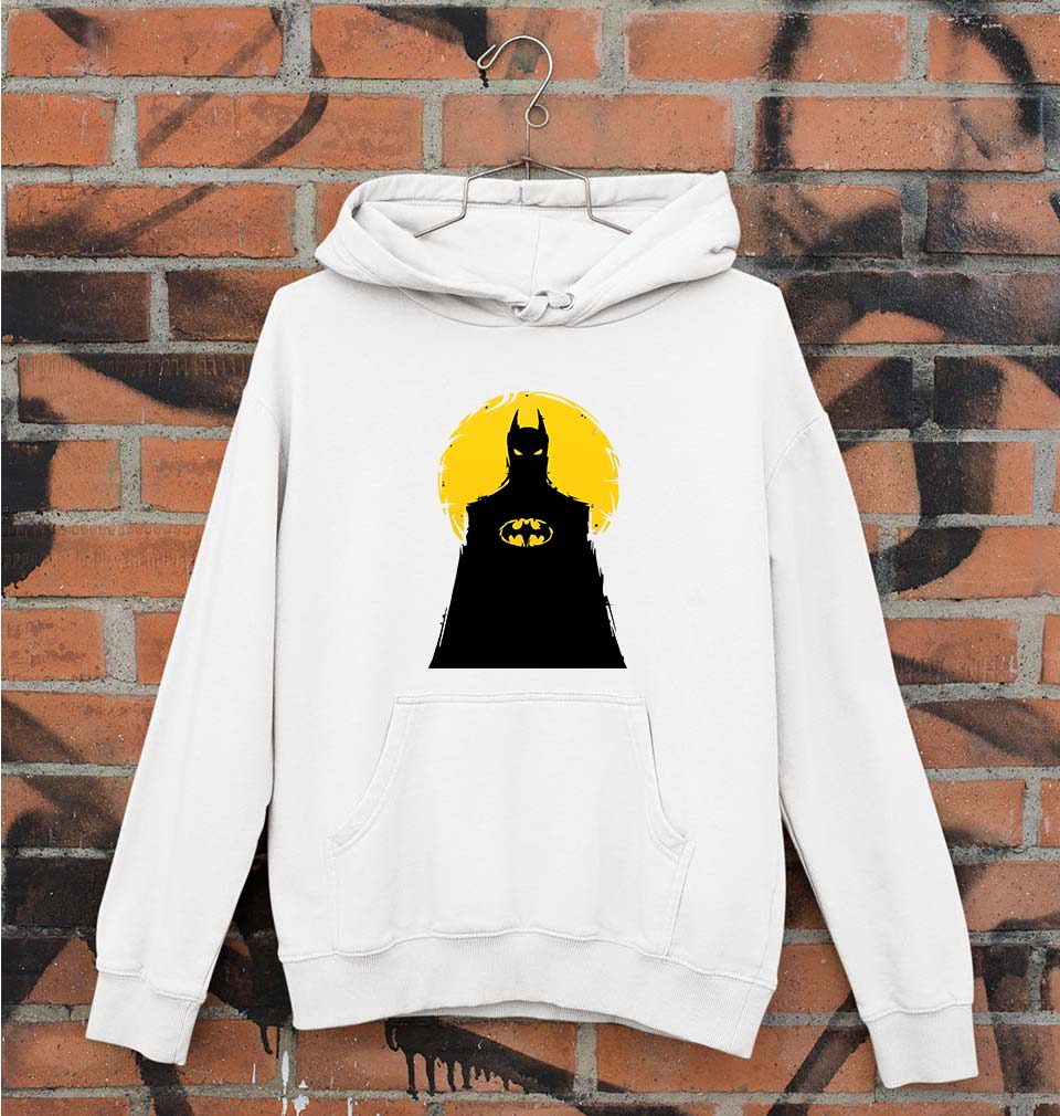 Batman Superhero Unisex Hoodie for Men/Women-White-Ektarfa.online