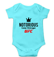 Load image into Gallery viewer, Conor McGregor UFC Kids Romper For Baby Boy/Girl-0-5 Months(18 Inches)-Sky Blue-Ektarfa.online
