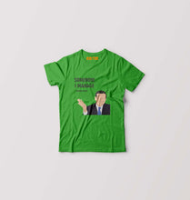 Load image into Gallery viewer, Michael Scott Kids T-Shirt for Boy/Girl-Flag Green-Ektarfa.online
