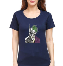 Load image into Gallery viewer, Batman Joker T-Shirt for Women-Navy Blue-Ektarfa.online
