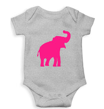 Load image into Gallery viewer, Pink Elephant Kids Romper For Baby Boy/Girl-Grey-Ektarfa.online
