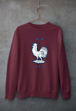Load image into Gallery viewer, France Football Unisex Sweatshirt for Men/Women-Maroon-Ektarfa.online
