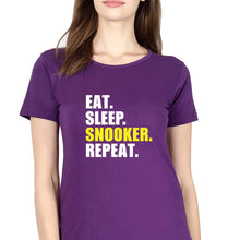 Load image into Gallery viewer, Snooker T-Shirt for Women-Purple-Ektarfa.online
