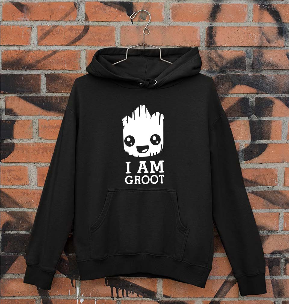 Groot Unisex Hoodie for Men/Women-Black-Ektarfa.online