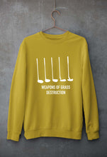 Load image into Gallery viewer, Golf Unisex Sweatshirt for Men/Women-Mustard Yellow-Ektarfa.online
