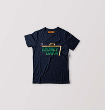 Load image into Gallery viewer, WWE Money in the Bank Kids T-Shirt for Boy/Girl-Navy Blue-Ektarfa.online
