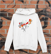 Load image into Gallery viewer, Tom and Jerry Unisex Hoodie for Men/Women-White-Ektarfa.online
