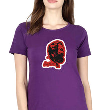 Load image into Gallery viewer, Karl Marx T-Shirt for Women-Purple-Ektarfa.online
