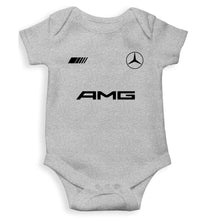 Load image into Gallery viewer, AMG Mercedes Benz Kids Romper For Baby Boy/Girl-0-5 Months(18 Inches)-Grey-Ektarfa.online
