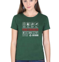 Load image into Gallery viewer, Food T-Shirt for Women-Dark Green-Ektarfa.online
